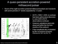 Galloway, “Accreting neutron star spins and the prospects for GW searches” 1 Accreting neutron star spins and the prospects... 