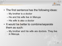1 Pertemuan 2 Punctuation Matakuliah: G1192/Writing 1 Tahun: Versi: ppt download