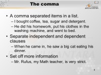 1 Pertemuan 2 Punctuation Matakuliah: G1192/Writing 1 Tahun: Versi: ppt download