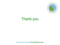 Sharing Knowledge Saving Resources Tees Valley Green Business Network Mike McNulty. -  ppt download