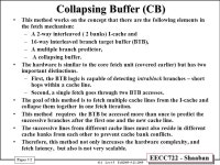 EECC722 - Shaaban #1 Lec # 5 Fall High Bandwidth Instruction Fetching Techniques Instruction Bandwidth Issues –The Basic Block... 