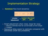Cheng Jin David Wei Steven Low  FAST TCP: Motivation, Architecture, Algorithms, Performance. -  ppt download