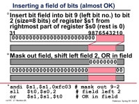 Cs 61C L7 Number.1 Patterson Spring 99 ©UCB CS61C Negative Numbers and Logical Operations Lecture 7 February 10, 1999 Dave... 
