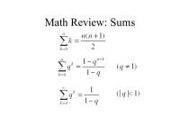 TDC 369 / TDC 432 April 2, 2003 Greg Brewster. Topics Math Review Probability –Distributions –Random Variables –Expected... 
