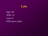 One night at the Foot… 64yo male found down at home… -HR 111 -BP 109/67 -RR 12 -Temp O2 88% -Glucose ppt download