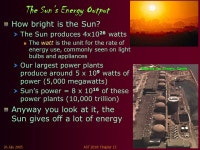 26 July 2005AST 2010: Chapter 151 The Sun: A Nuclear Powerhouse. -  ppt download