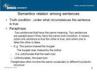 Matakuliah: G0922/Introduction to Linguistics Tahun: 2008 Session 9 Semantic ppt download