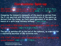 Cool discs, hot flows The varying facesof accreting compact objects Timing of Accreting Millisecond Pulsars: a Review T. Di Salvo... 