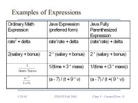 1/28/03ITM352 Fall 2003 Class 5 – Control Flow 2 Announcements r Assignment 1 m Create a Zip file of your JBuilder project.... 