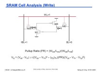 CSE241 L2 Datapath/Memory.1Kahng & Cichy, UCSD ©2003 CSE241A VLSI Digital Circuits Winter 2003 Lecture 02: Datapath and Memory.... 