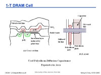 CSE241 L2 Datapath/Memory.1Kahng & Cichy, UCSD ©2003 CSE241A VLSI Digital Circuits Winter 2003 Lecture 02: Datapath and Memory.... 