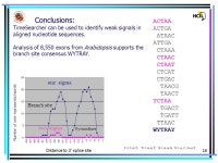 TimeSearcher: Interactive Querying for Identification of Patterns in Genetic Data Harry Hochheiser Eric Baehrecke Stephen Mount... 