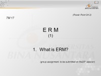 Matakuliah : G1184 Travel Management Tahun : 2005 Pertemuan ke-: Chapter 8 (Power Point 23.1) Pokok Bahasan : Financial Matters... 