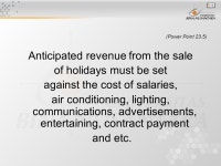 Matakuliah : G1184 Travel Management Tahun : 2005 Pertemuan ke-: Chapter 8 (Power Point 23.1) Pokok Bahasan : Financial Matters... 