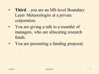 1/28/05lecture022 Generally, the audience falls into four broad groups: 1.Technical peers 2.Technically-savvy. -  ppt download