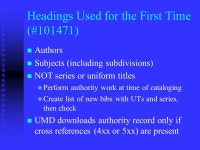 AUTHORITY CONTROL What You Need to Know to do it Yourself Dana Kemp (Innovative Interfaces, Inc.) Beth Taylor (Univ. of Mich.... 