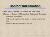 Measuring Biological Diversity EEEB G6185 James A. Danoff-Burg Dept. Ecol., Evol., & Envir. Biol. Columbia University. -  ppt... 