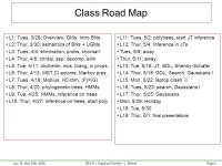 Lec 16: May 25th, 2006EE512 - Graphical Models - J. BilmesPage 1 Jeff A. Bilmes University of Washington Department of Electrical... 