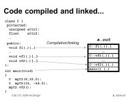 Stirewalt CSE 335: Software Design Foundations: Language Mechanisms and Primitive OO Concepts Lecture 2: Polymorphism Topics... 
