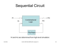 10/13/05ELEC / Lecture 131 ELEC / (Fall 2005) Special Topics in Electrical Engineering Low-Power Design of Electronic Circuits.... 