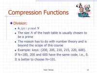Hash Tables1 Part E Hash Tables   ppt download