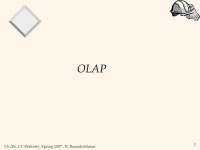 CS 286, UC Berkeley, Spring 2007, R. Ramakrishnan 1 Decision Support Chapter ppt download