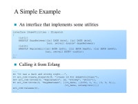Comet - an Erlang-to-COM Port n Comet is a port and a gen_server module that enables Erlang programs to deploy COM components n... 