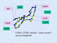 Сравнительный анализ пространственных структур белков 1. Оценка... 