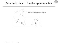 1 ECEN5807 Intro to Converter Sampled-Data Modeling... Converter Sampled-Data Modeling ECEN 5807 Dragan Maksimović. -  ppt download