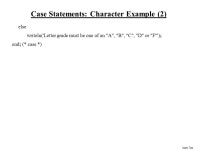 James Tam Making Decisions In Pascal In this section of notes you will learn how to have your Pascal programs choose between... 
