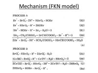 FKN model details A(R2)X + Y + H +  2P k 1 = 2  10 6 h, M -1 s -1 (1) A(R3)Y + A + 2H +  X + P k 2 = 2h 2 a, s -1 (2) B(R4)X.... 