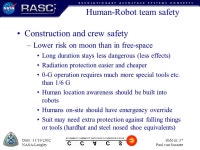 Date : 11/19/2002 NASA-Langley slide nr. 1 Paul van Susante Large Lunar Telescopes Human aided construction of large lunar... 