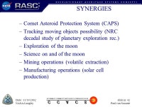 Date : 11/19/2002 NASA-Langley slide nr. 1 Paul van Susante Large Lunar Telescopes Human aided construction of large lunar... 