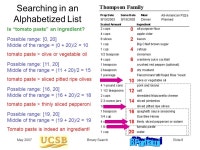 May 2007Binary SearchSlide 1 Binary Search A Lecture in CE Freshman Seminar Series: Ten Puzzling Problems in Computer... 