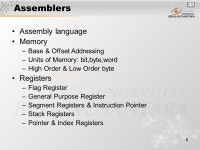 1 Pertemuan 2 Machine Structure, Machine Language, And Assembly Language Matakuliah: H0182/Pemrograman Sistem Tahun: 2006 Versi... 