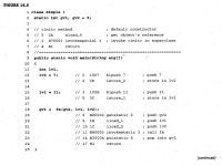 Chapter 16 Java Virtual Machine. To compile a java program in Simple.java, enter javac Simple.java javac outputs Simple.class, a... 