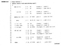 To compile a java program in Simple.java, enter javac Simple.java javac outputs Simple.class, a file that contains bytecode.... 