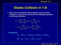 Physics 151: Lecture 12, Pg 1 REVIEW-2 Phys-151 l Work & Energy l Momentum Conservation l Center of Mass l Torque, Angular... 