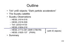 1/32 X-ray Observations of the Dark Particle Accelerators Hironori Matsumoto (Kyoto Univ.) -  ppt download