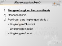 1 Pertemuan 1 Merencanakan Bisnis Matakuliah: J0712/Pengantar Bisnis Tahun: 2005 Versi: Revisi ppt download