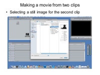 Making a movie from two clips. Start a new project in Final Cut Express. -  ppt download