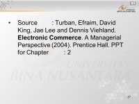 1 Pertemuan 4 Understanding e-Marketplaces Matakuliah: J0324 / Sistem e-Bisnis Tahun: 2005 Versi: 02/ ppt download