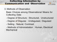 1 Pertemuan Kelima Collecting Information by Communication and Observation Matakuliah: MN J0412/ Riset Pemasaran Tahun: 2007... 
