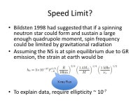 Accreting Neutron Stars, Equations of State, and Gravitational Waves C. B. Markwardt NASA/GSFC and U. Maryland. -  ppt download