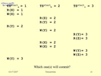 UCDavis, ecs251 Spring /17/2007Transactions1 Operating System Models ecs251 Spring 2007: Operating System Models #2: Transactions... 