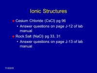 Crystalline Structures Edward A. Mottel Department of Chemistry Rose-Hulman Institute of Technology. -  ppt download