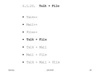 Dewan290-F991 Collaborative Applications Prasun Dewan Department of Computer Science University of North Carolina CB 3175... 