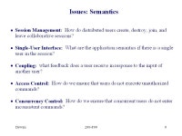 Dewan290-F991 Collaborative Applications Prasun Dewan Department of Computer Science University of North Carolina CB 3175... 
