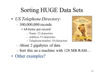 1 CSE 326: Data Structures: Sorting Lecture 16: Friday, Feb 14, ppt download