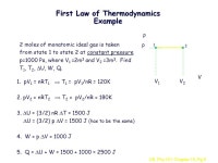 UB, Phy101: Chapter 15, Pg 1 Physics 101: Chapter 15 Thermodynamics, Part I l Textbook Sections 15.1 – ppt download